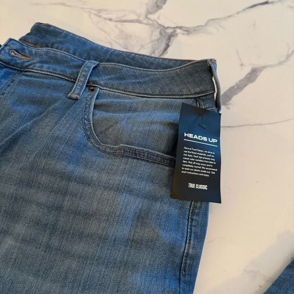 True Classic Straight Leg Jeans - Picture 2 of 6